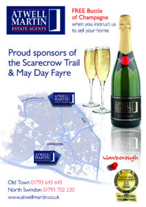 Proud to be sponsoring the Wanborough annual Scarecrow Trail and May Day Fayre