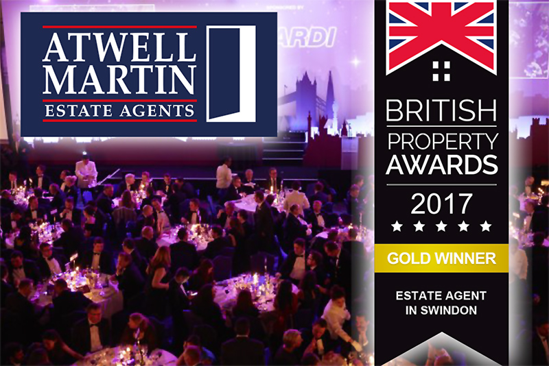 2017 British Property Awards – Gold Winner for Best Estate Agent in Swindon